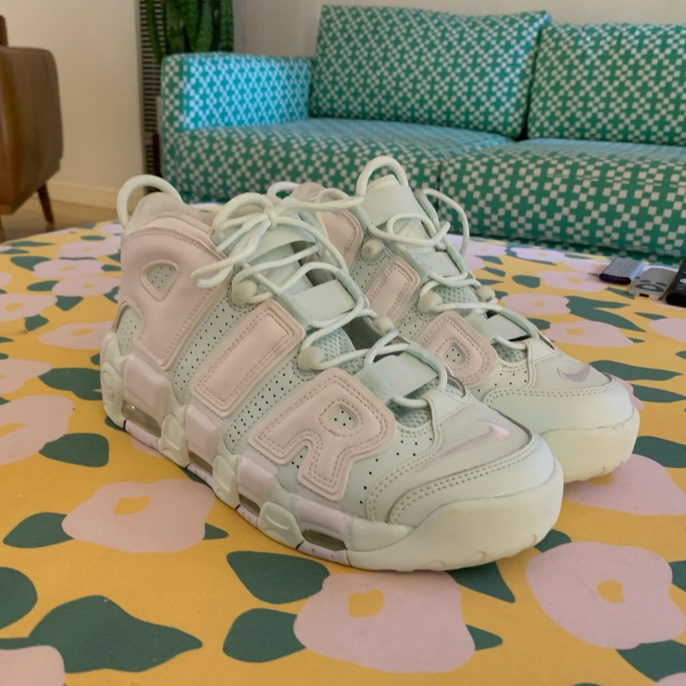 Nike Air More Uptempo Sneaker (Almost Green)